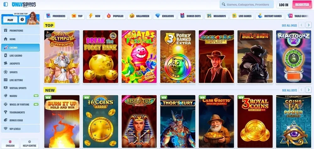 Onlyspins Casino Casino